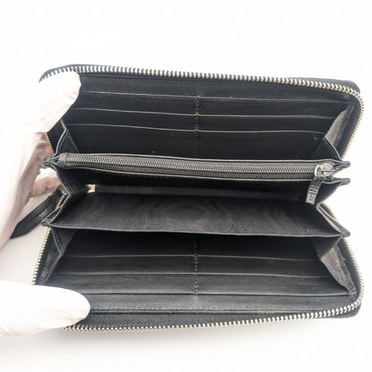 Gucci GG Supreme Arabesque Black Zip Around Wallet — view 6
