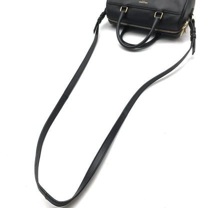 Saint Laurent YSL Leather Shoulder Bag Black — view 7