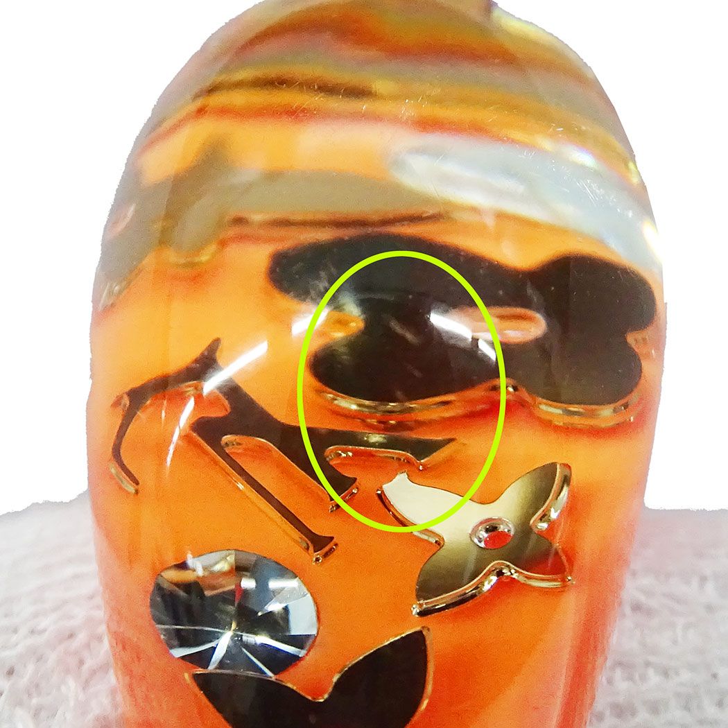 Louis Vuitton Ring Resin Bague Ankle John Orange M Bulky Vitamins — view 6