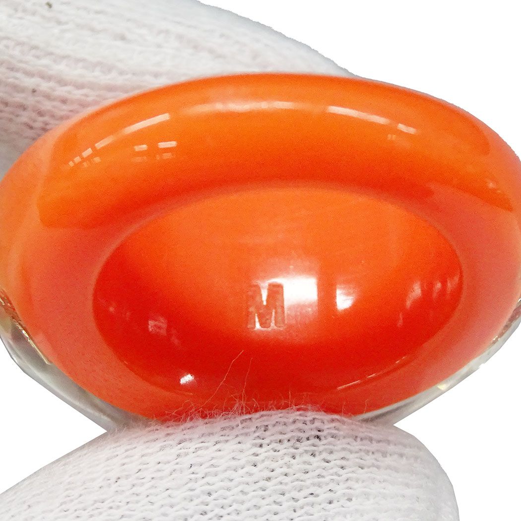 Louis Vuitton Ring Resin Bague Ankle John Orange M Bulky Vitamins — view 5