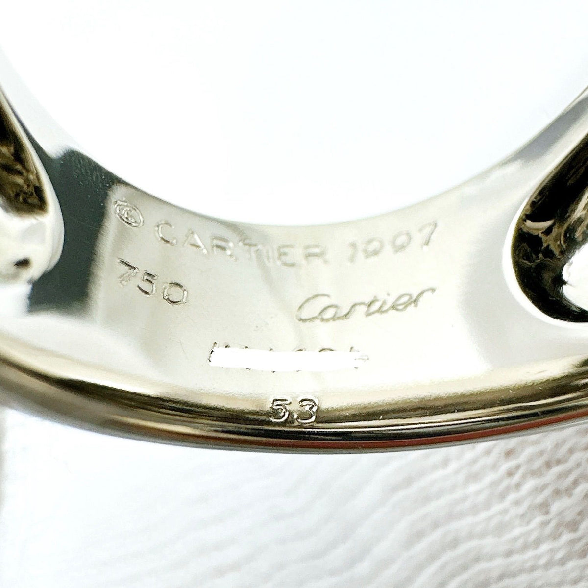 Cartier Nouvelle Bague White Gold Ring — view 5
