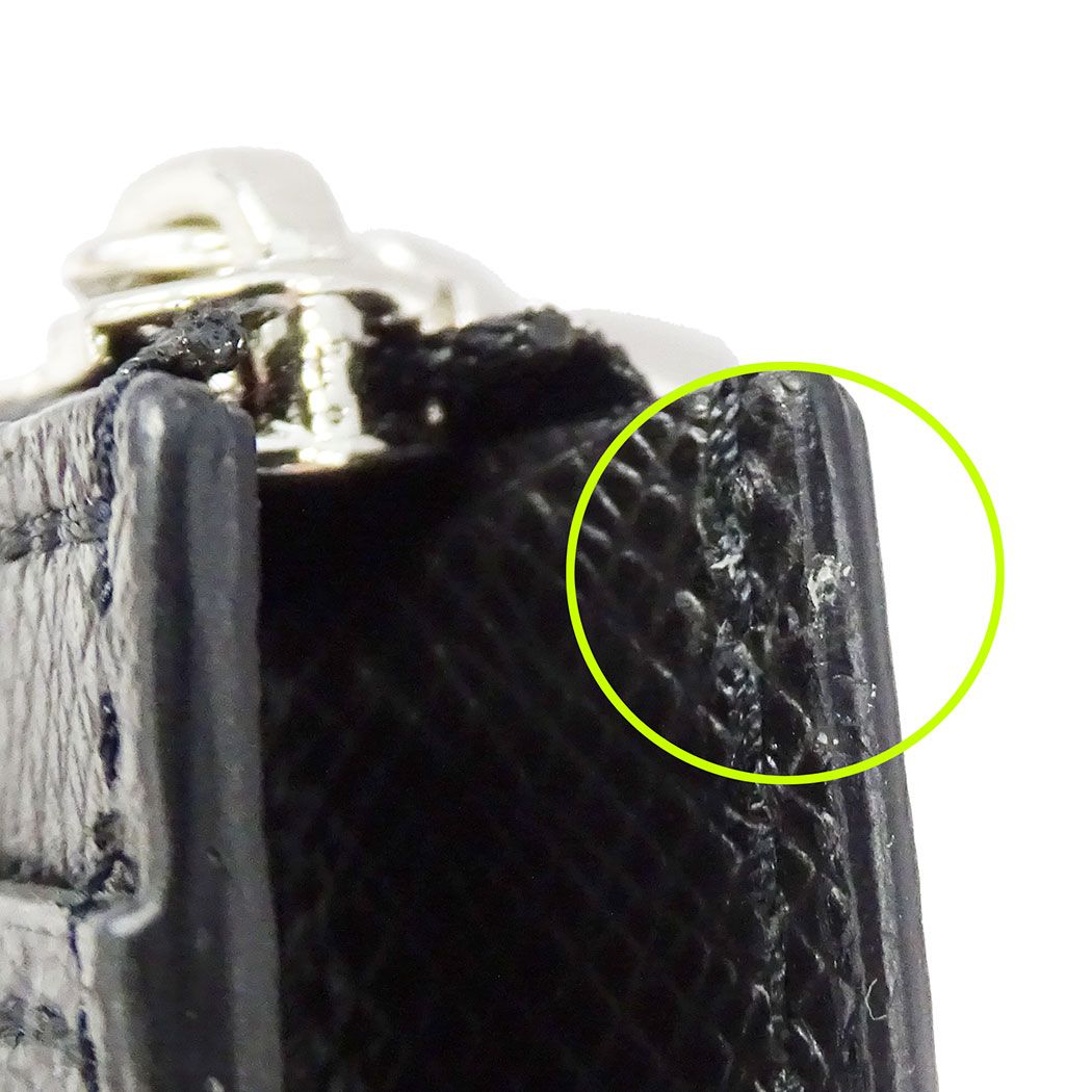 Louis Vuitton Card Case Taiga Monogram Eclipse Coin Holder Black Pocket Small — view 8