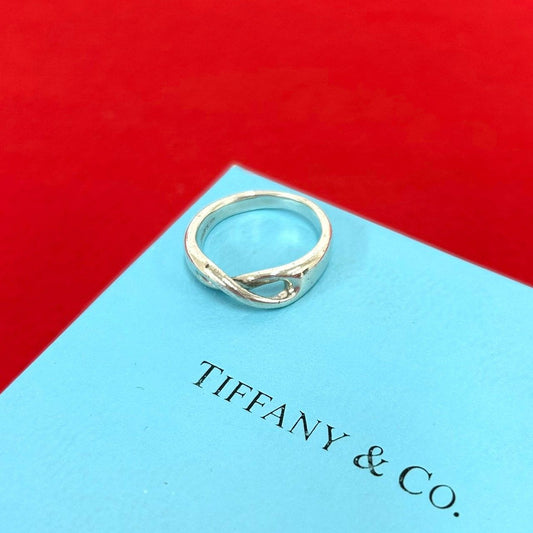 Tiffany & Co Infinity Ring 925 Sterling Silver
