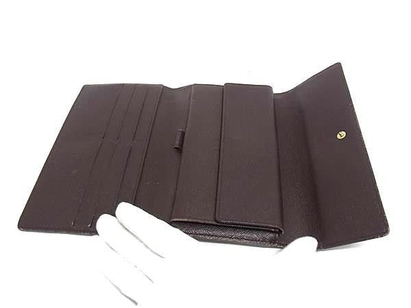 Louis Vuitton Wallet Damier Porto Tresor International Brown Leather — view 4
