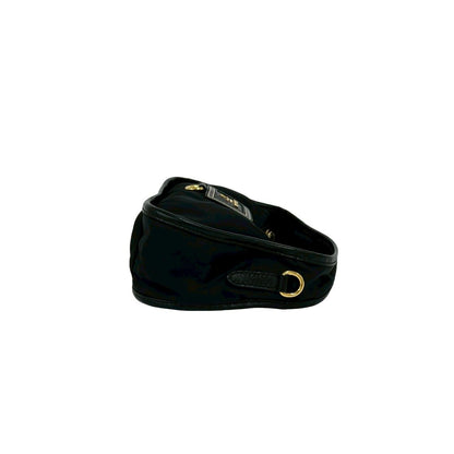 Prada Logo Tessuto Nylon Leather 2-Way Mini Shoulder Bag Black with — view 6