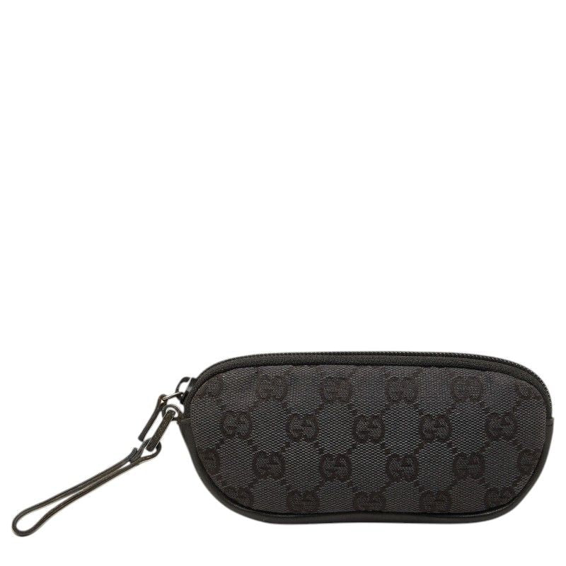 Gucci GG Canvas Pouch Case Black
