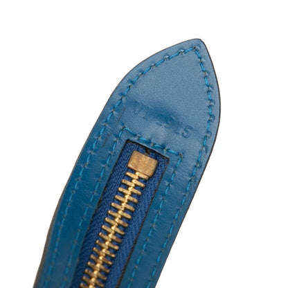 Louis Vuitton Epi Saint Jacques Handbag Toledo Blue Leather — view 6