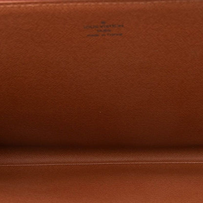 Louis Vuitton Epi Poche Document Clutch Cipango Gold Brown Leather — view 4