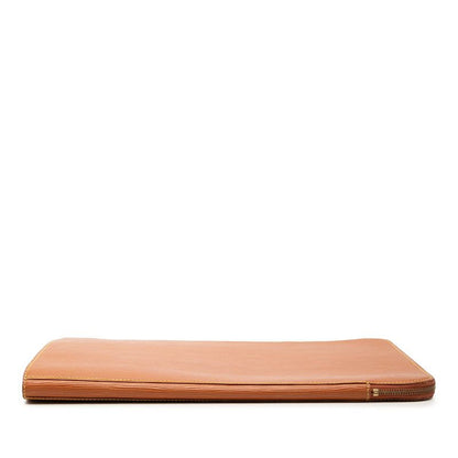 Louis Vuitton Epi Poche Document Clutch Cipango Gold Brown Leather — view 3