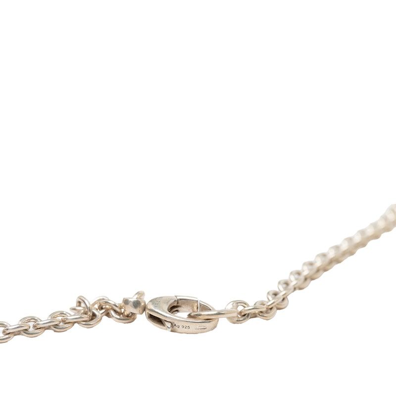 Gucci Interlocking G Chain Pendant Silver — view 6