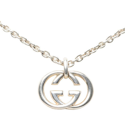 Gucci Interlocking G Chain Pendant Silver — view 2