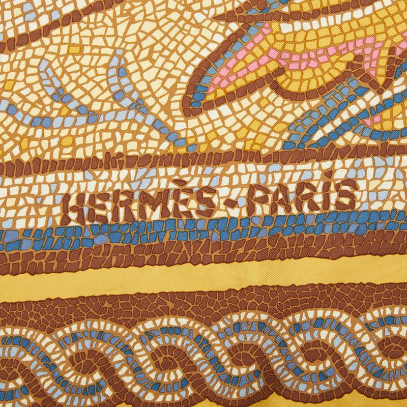 Hermes Carre 90 Sous le Cedre Under the Himalayan Cedar Scarf Large Multicolor — view 3