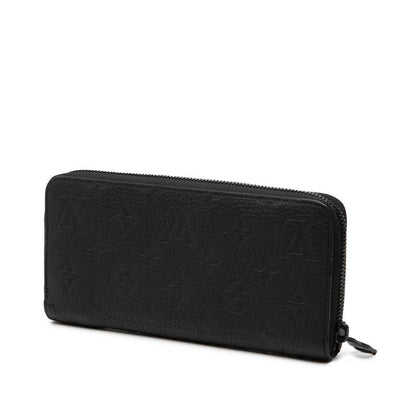 Louis Vuitton Monogram Taurillon Zippy Wallet Horizontal Black Leather — view 2