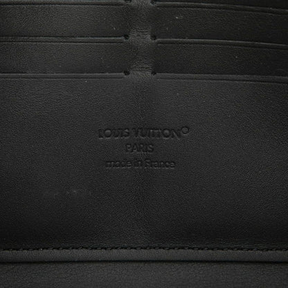 Louis Vuitton Monogram Taurillon Zippy Wallet Horizontal Black Leather — view 5