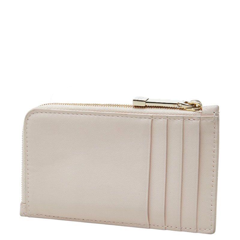 Dior Cannage Lady Dior Cosmos Card Case Fragment Pink Lambskin — view 2