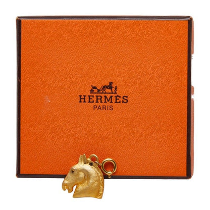 Hermes Cheval Hose Pendant Charm Gold Plated — view 5