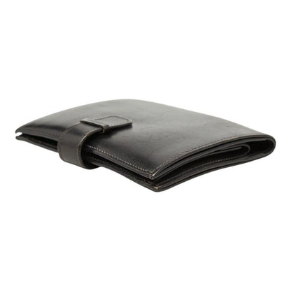 Hermes Bearn Compact Bifold Wallet Black Calf — view 5