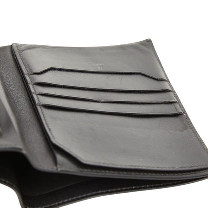 Hermes Bearn Compact Bifold Wallet Black Calf — view 6