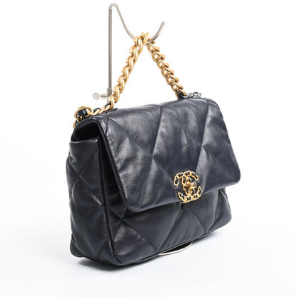Chanel Bag Handbag Navy — view 2