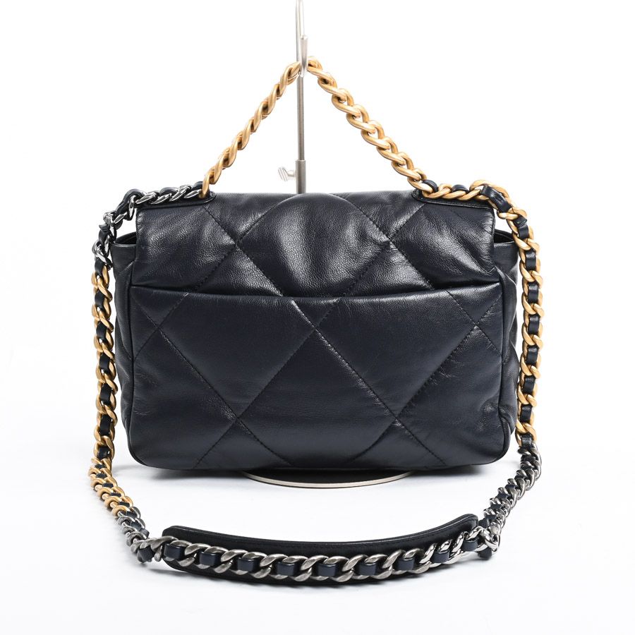 Chanel Bag Handbag Navy — view 3
