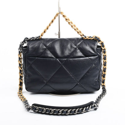 Chanel Bag Handbag Navy — view 3