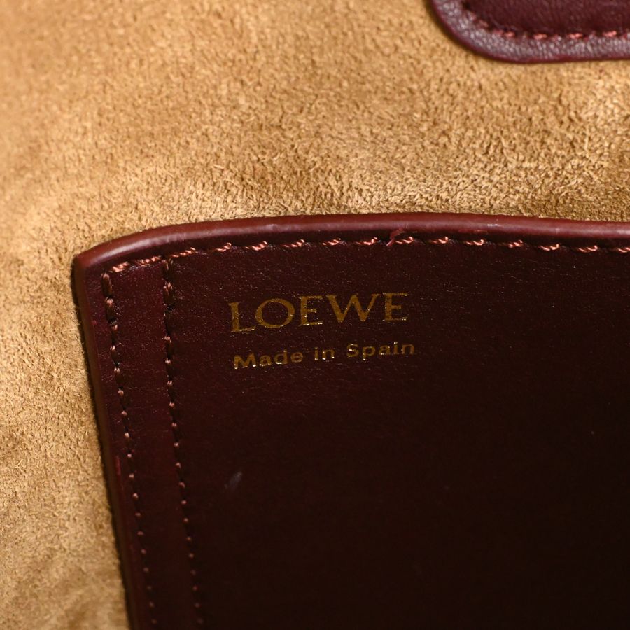 Loewe Shoulder Bag Burgundy — view 6