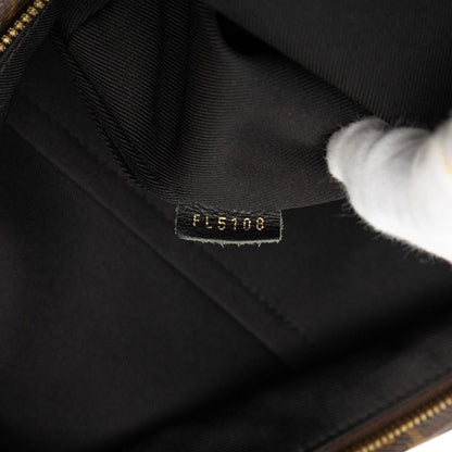 Louis Vuitton Monogram Reverse Palm Springs Backpack Brown Leather — view 7