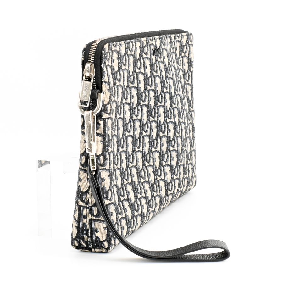 Dior Clutch Zippouch Navy — view 2