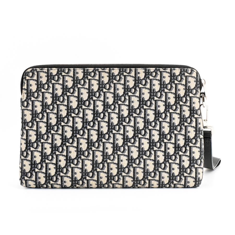 Dior Clutch Zippouch Navy — view 3