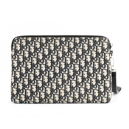 Dior Clutch Zippouch Navy — view 3