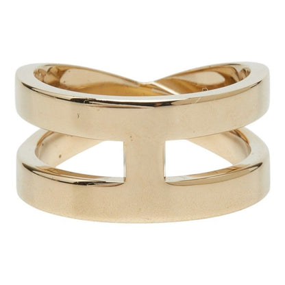 Hermes Ribbon Scarf Ring Gold Plated — view 2