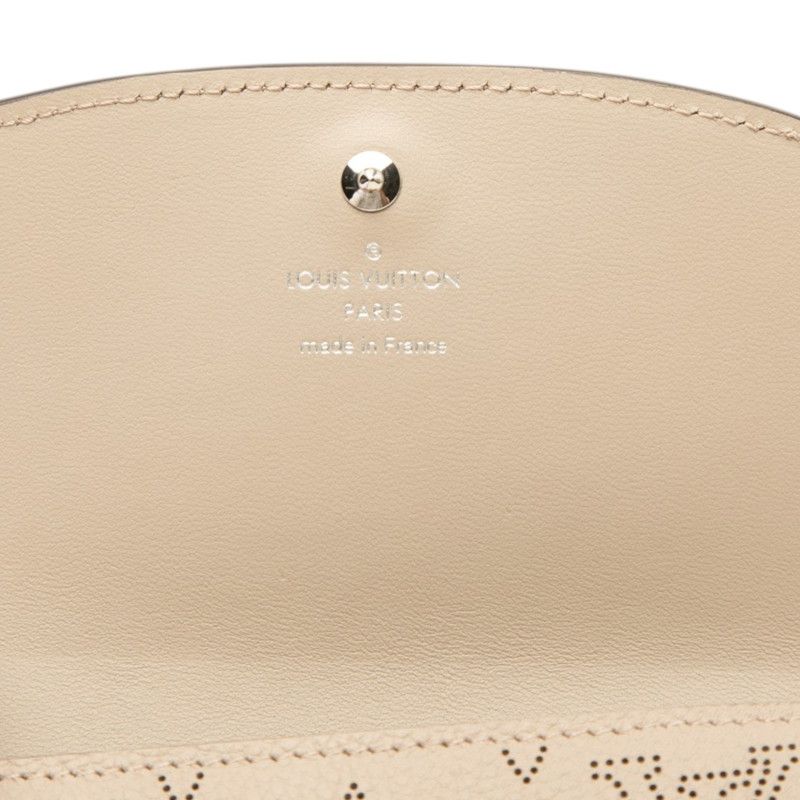 Louis Vuitton Monogram Mahina Portefeuille Iris Compact Bifold Wallet Galle — view 5
