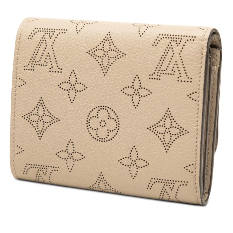 Louis Vuitton Monogram Mahina Portefeuille Iris Compact Bifold Wallet Galle — view 2