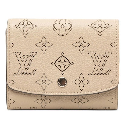 Louis Vuitton Monogram Mahina Portefeuille Iris Compact Bifold Wallet Galle