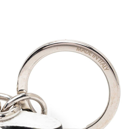 Louis Vuitton Porte Cles LV Turtle Key Holder Key Ring Charm Green Leather Metal — view 3