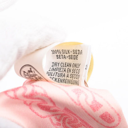 Hermes Scarf Twilly Scarves Pink — view 6