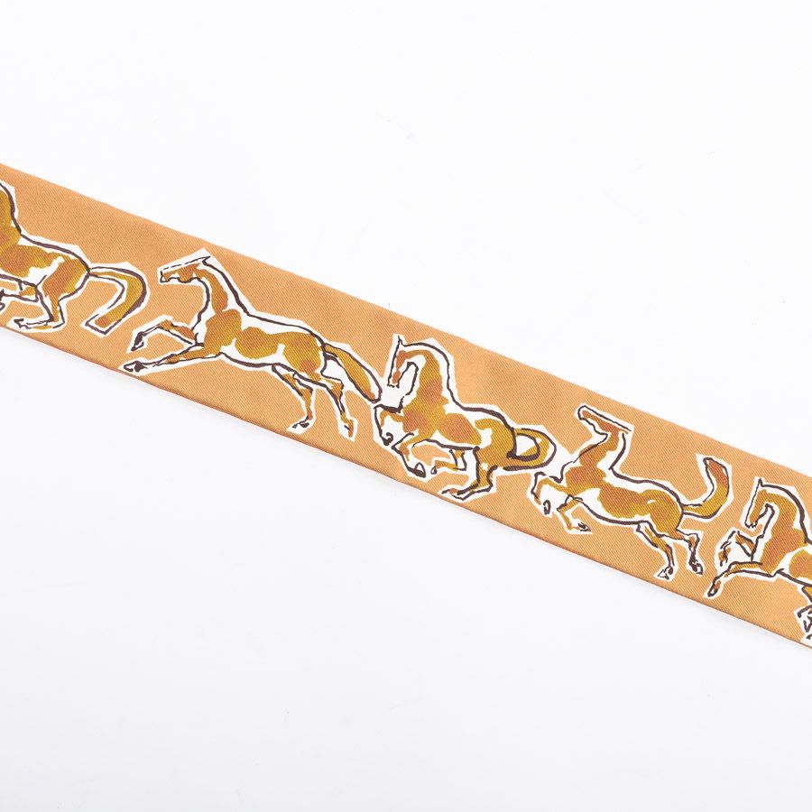 Hermes Scarf Twilly Scarves Orange — view 3