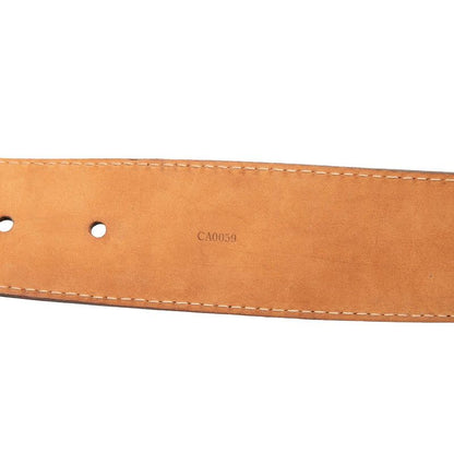 Louis Vuitton Monogram Ceinture Initial Belt 100 40 Brown Gold — view 6