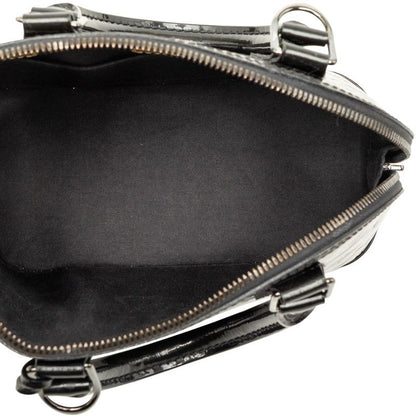 Louis Vuitton Monogram Vernis Alma BB 2-Way Shoulder Bag Noir Manietic Black — view 4
