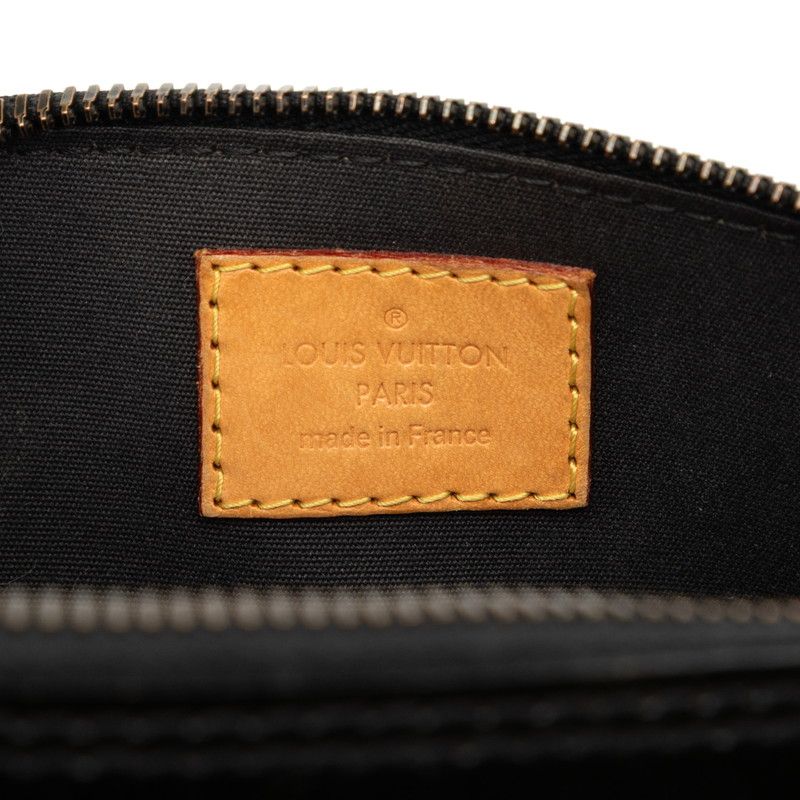 Louis Vuitton Monogram Vernis Alma BB 2-Way Shoulder Bag Noir Manietic Black — view 5