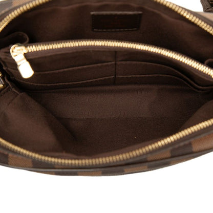 Louis Vuitton Damier Bumbag Brooklyn Belt Bag Brown Leather — view 4