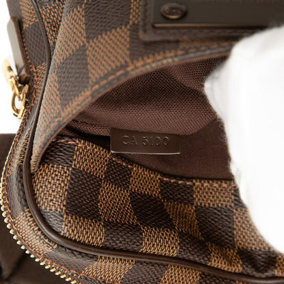 Louis Vuitton Damier Bumbag Brooklyn Belt Bag Brown Leather — view 6