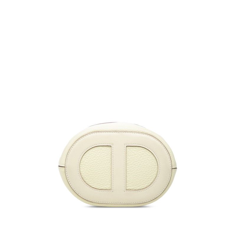 Hermes in the Loop 18 Handbag Jaune Milton Light Yellow Silver Taurillon — view 3