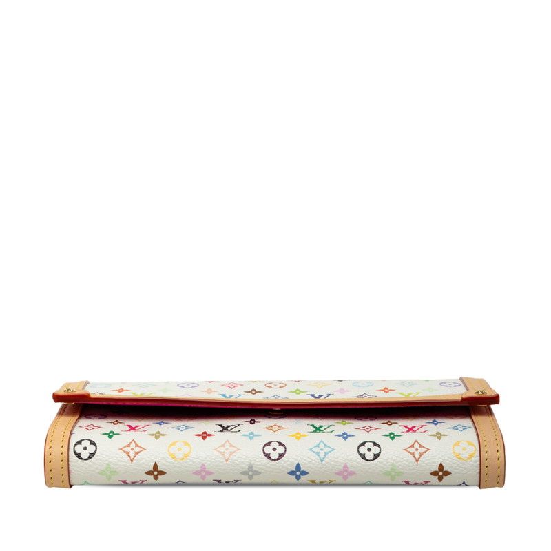 Louis Vuitton Takashi Murakami Monogram Multicolor Portefeuille Sarah NM Wallet — view 3