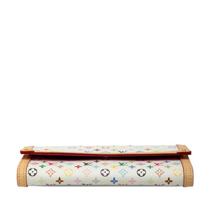 Louis Vuitton Takashi Murakami Monogram Multicolor Portefeuille Sarah NM Wallet — view 3