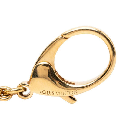 Louis Vuitton Bijou Sac Glam Flower Reversible Bag Charm Key Holder Gold Pink — view 3