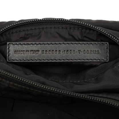 Balenciaga Wheels Logo Belt Bag Black Navy Nylon — view 6