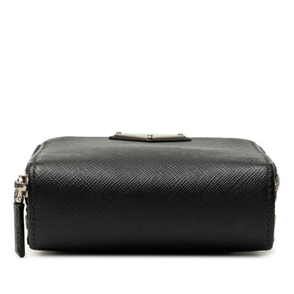 Prada Crossbody Shoulder Bag Phone Case Nero Black Saffiano Leather — view 3