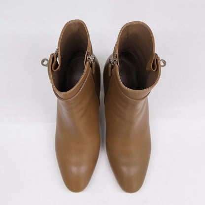 Hermes Saint Germain Kelly Leather Short Boots — view 6