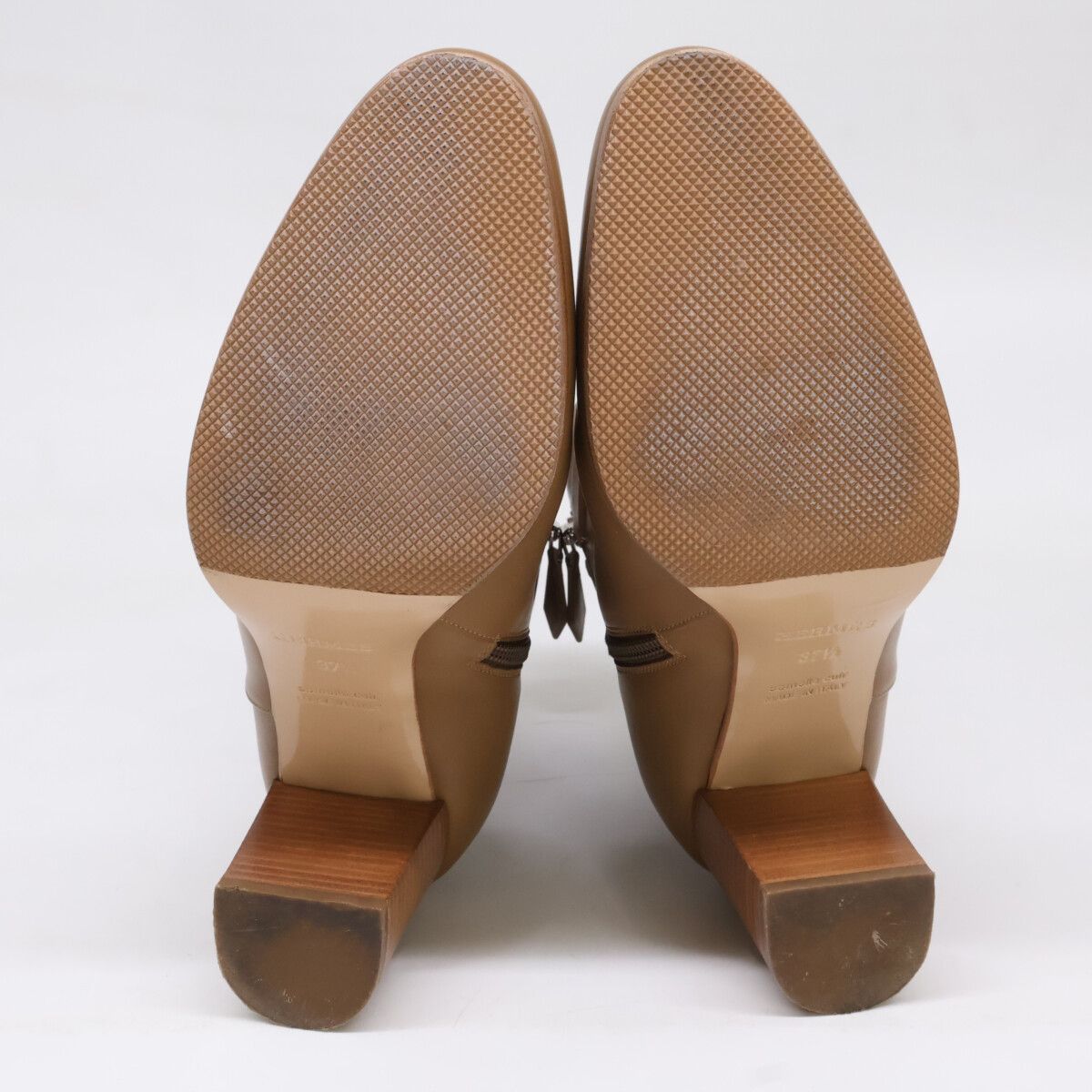 Hermes Saint Germain Kelly Leather Short Boots — view 7